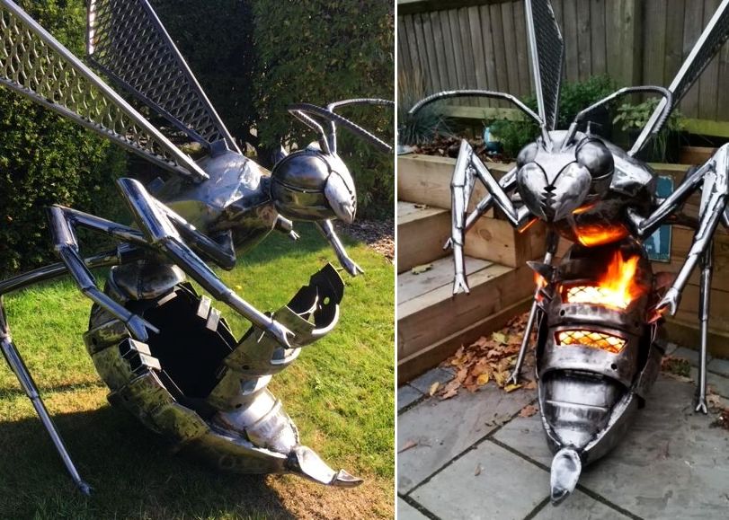 Яма для костра Fighting Hornet от Burned by Design