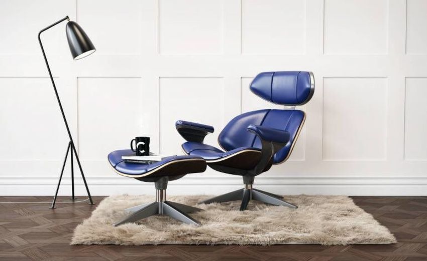 Ян Каллум переосмысливает классическое кресло Eames Lounge Chair в новых материалах