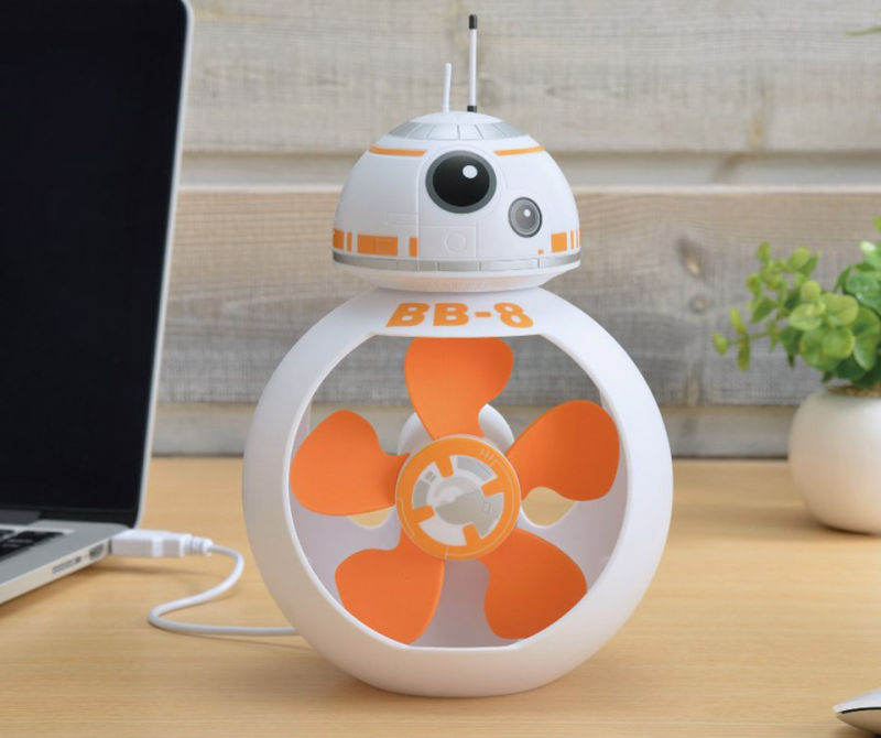 USB-мощный BB-8 Droid Desk Fan Fan Fan Fanatics Fanatics